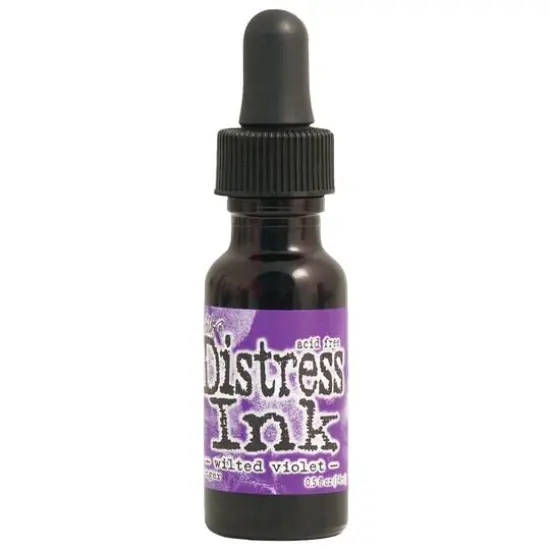 Tim Holtz Distress&reg; Ink Pad Reinker Wilted Violet {1}