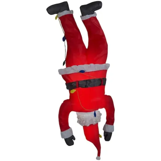 6.5ft. Airblown® Inflatable Christmas Realistic Hanging Santa {1}