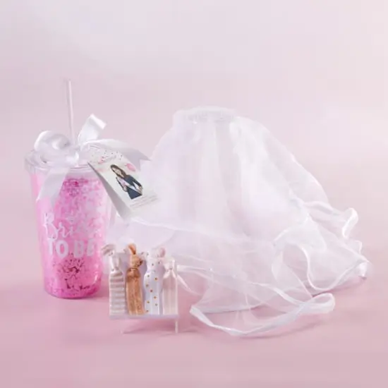 Kate Aspen&reg; Bride To Be Bachelorette Gift Set with Veil and Tumbler {4}