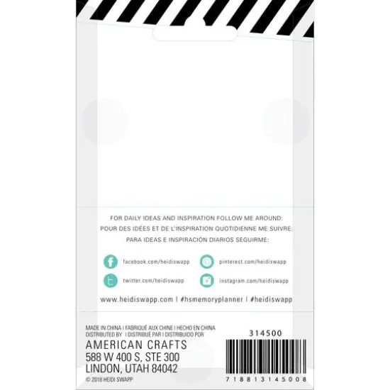 Heidi Swapp&trade; White Mini Memory Planner Scissors {4}