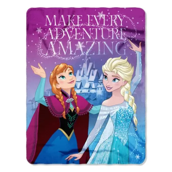 Frozen Amazing Adventure Fleece Throw {1}