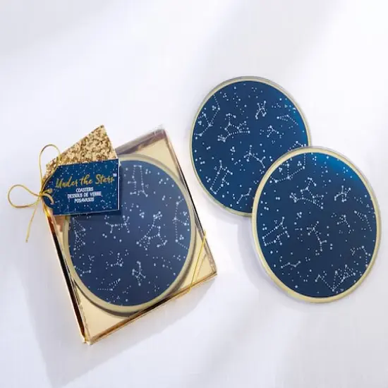 Kate Aspen&reg; Under the Stars Glass Coaster Sets, 4ct. {3}