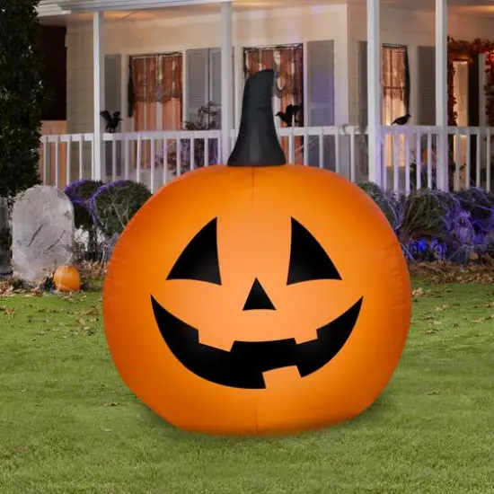 3.5ft. Airblown&reg; Inflatable Halloween Friendly Jack O'Lantern {3}
