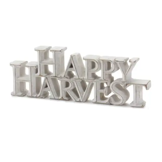 Happy Harvest and Give Thanks Tabletop Sign Set {4}