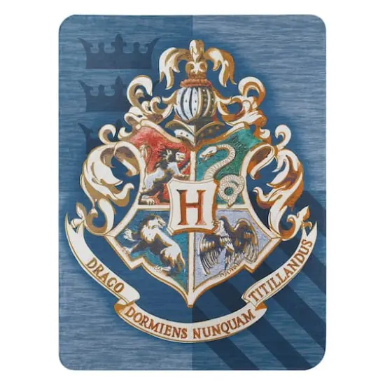 Harry Potter Crest Fleece Throw {1}