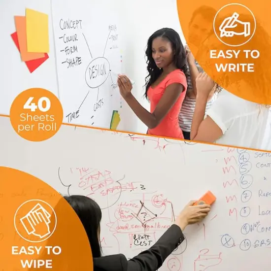 Cling-rite Dry Erase Economy Roll {5}