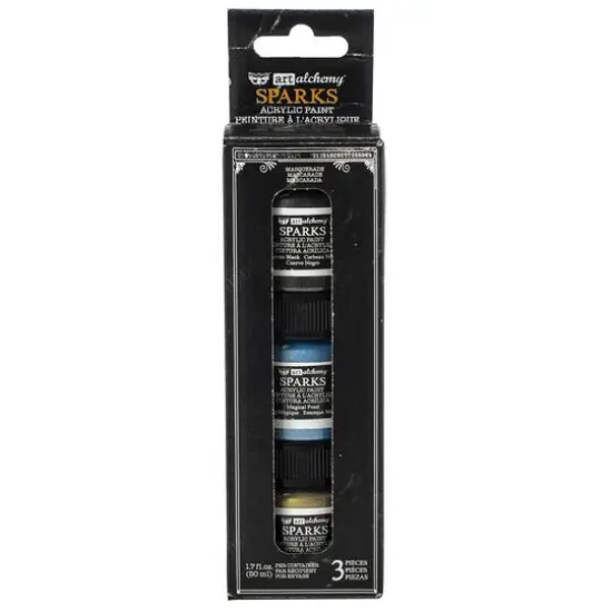 Finnabair&reg; Art Alchemy Sparks Masquerade Acrylic Paint Set {3}