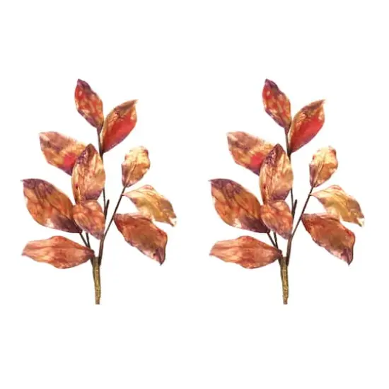 Metallic Harvest Leaf Sprays, 2ct. {1}