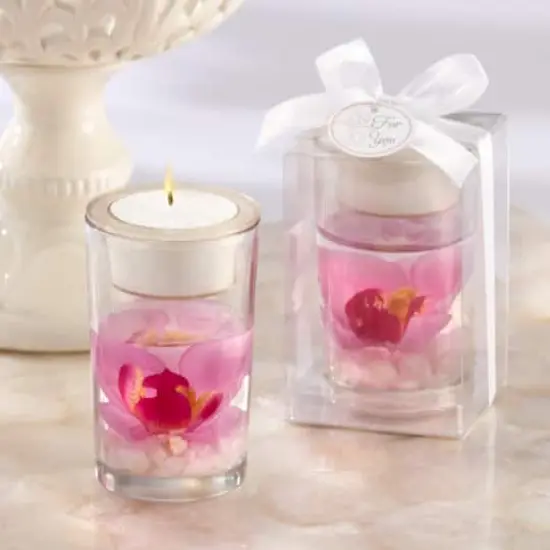 Kate Aspen&reg; Elegant Orchid Tea Light Holder, 4ct. {3}