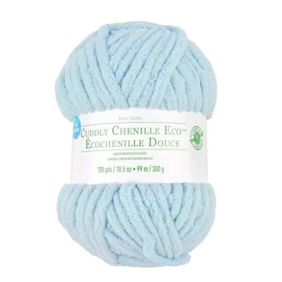 Cuddly Chenille Eco&trade; Yarn by Loops & Threads&trade; Bluebell {1}
