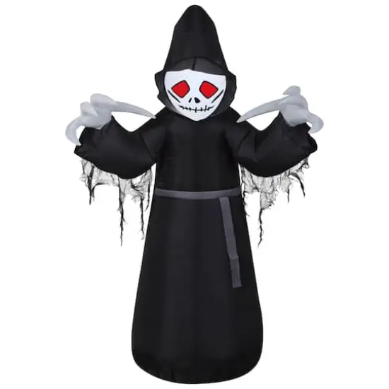 4ft. Airblown&reg; Inflatable Halloween Outdoor Scary Reaper {1}