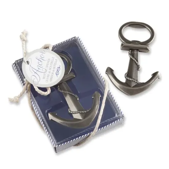 Kate Aspen&reg; Anchor Nautical-Themed Bottle Opener, 4ct. {1}