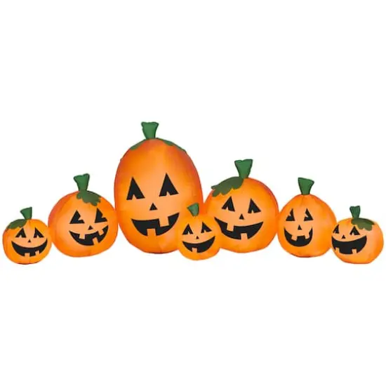 4ft. Airblown&reg; Inflatable Halloween Jack-O'-Lantern Scene {1}