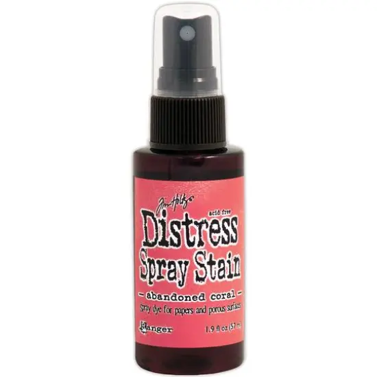 Tim Holtz Distress&reg; Spray Stain, 1.9oz. Abandoned Coral {1}