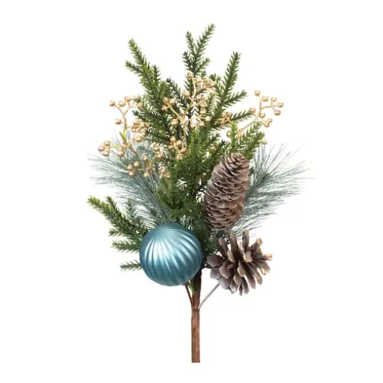 Pine & Ornament Spray, 2ct. {3}