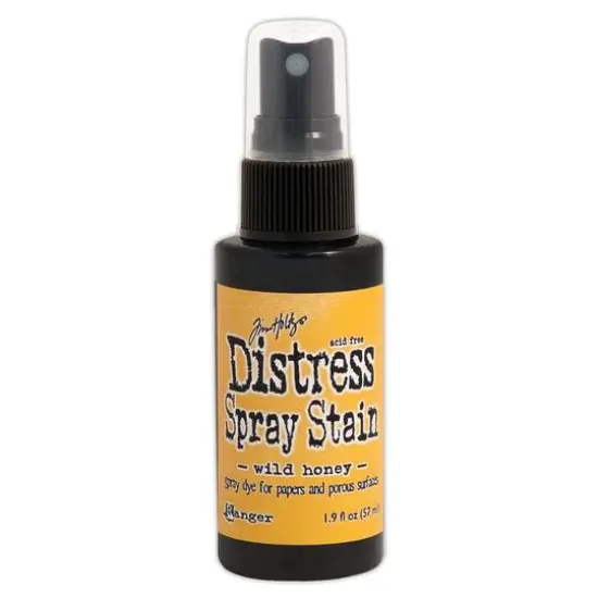 Tim Holtz Distress&reg; Spray Stain, 1.9oz. Wild Honey {1}