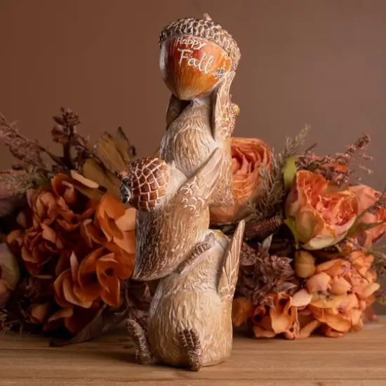 9" Harvest Bird Stack Figurine, 2ct. {3}