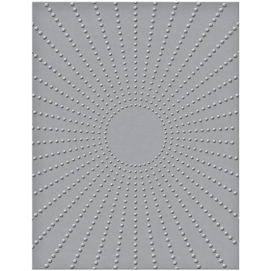 Spellbinders&reg; Sun Rays Embossing Folder {4}