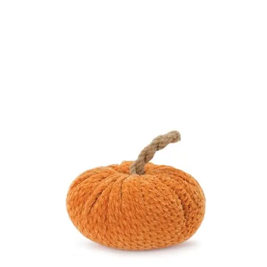 Plush Fabric Pumpkin Set {4}