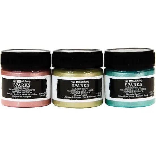 Finnabair&reg; Art Alchemy Sparks Fantasy Acrylic Paint Set {1}