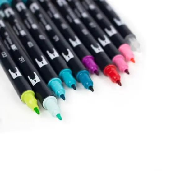 Tombow Tropical Palette Dual Brush Pens {6}