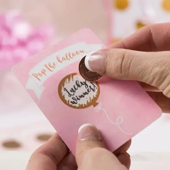 Silhouette® Gold Scratch-Off Sticker Sheets {1}