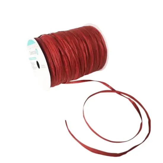 75yd. Raffia Ribbon by Celebrate It&trade; Red {5}