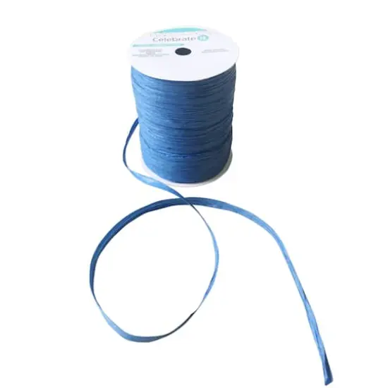 75yd. Raffia Ribbon by Celebrate It&trade; Royal {4}