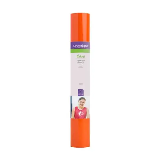 Cricut&reg; SportFlex Iron-On&trade; Orange {1}
