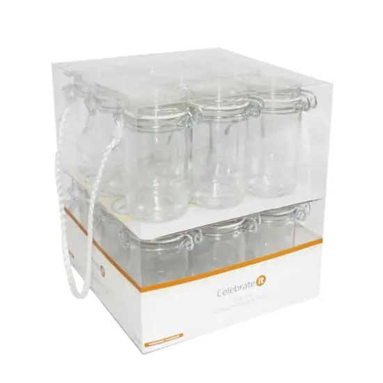 Glass Snap-Top Favor Jars, 18ct. by Celebrate It&trade; {1}