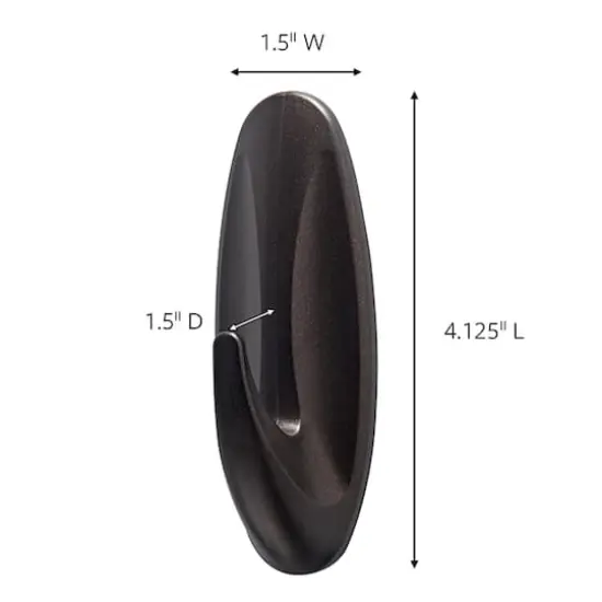 3M Command&trade; Outdoor Designer Hook with Foam Strips {4}