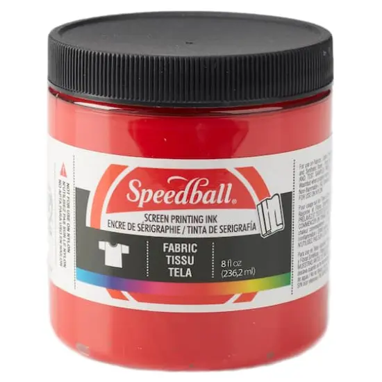 Speedball&reg; Fabric Screen Printing Ink Red {1}
