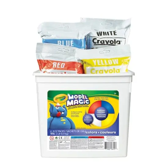 Crayola Model Magic Assorted 2lb. Bucket Primary {6}