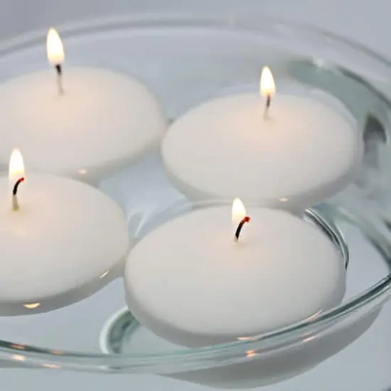 Basic Elements&trade; White Floating Candles, 4ct. by Ashland&reg; {5}