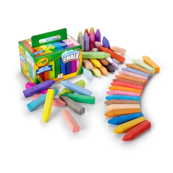 Crayola Washable Sidewalk Chalk, 48ct. {3}