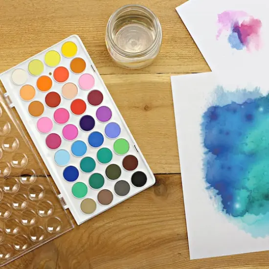 36 Color Watercolor Cake Set by Artist's Loft&trade; Necessities&trade; {7}