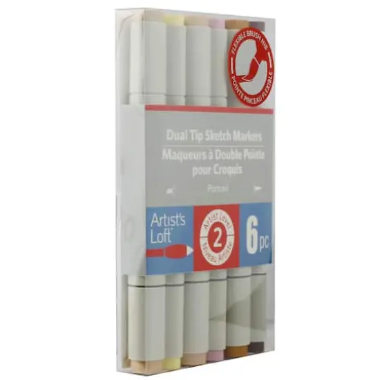 Portrait Sketch Markers by Artist's Loft&trade; {6}