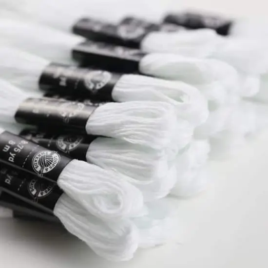 White Embroidery Floss Pack by Loops & Threads&reg;, 36ct. {5}