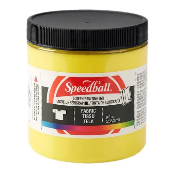 Speedball&reg; Fabric Screen Printing Ink Yellow {1}