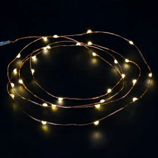 Shimmer Lights&trade; Copper LED String Lights By Ashland&reg; {3}
