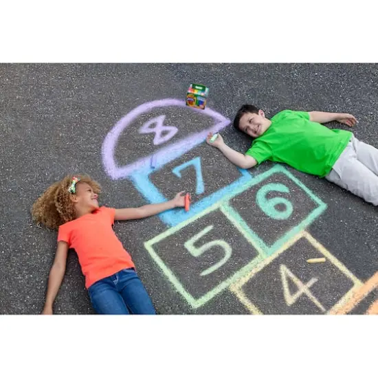 Crayola Washable Sidewalk Chalk, 48ct. {5}