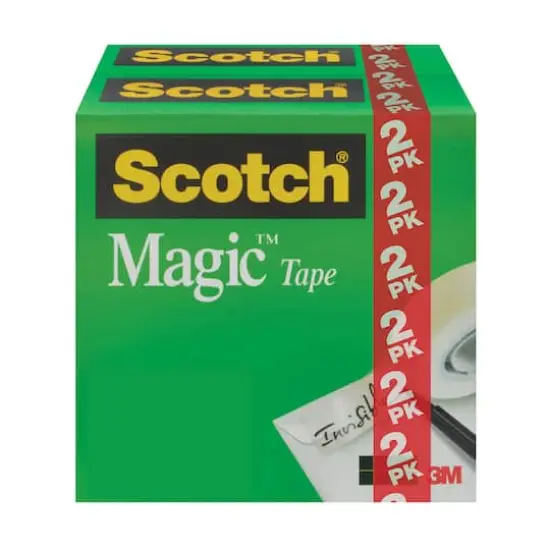 Scotch&reg; Magic&trade; Invisible Tape, 2ct. {4}