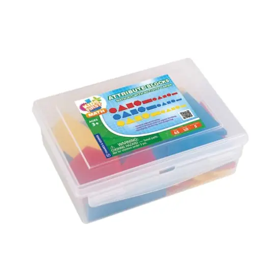 Thames & Kosmos Attribute Blocks Math Kit with Activity Cards {1}