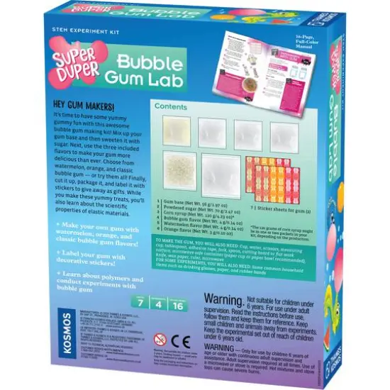 Thames & Kosmos Super Duper Bubble Gum Lab {3}