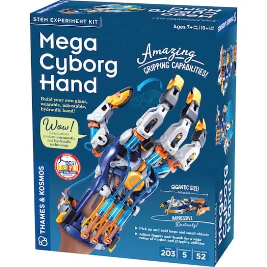 Thames & Kosmos Mega Cyborg Hand Kit {1}