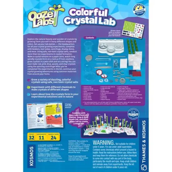 Thames & Kosmos Ooze Labs: Colorful Crystal Lab Kit {3}