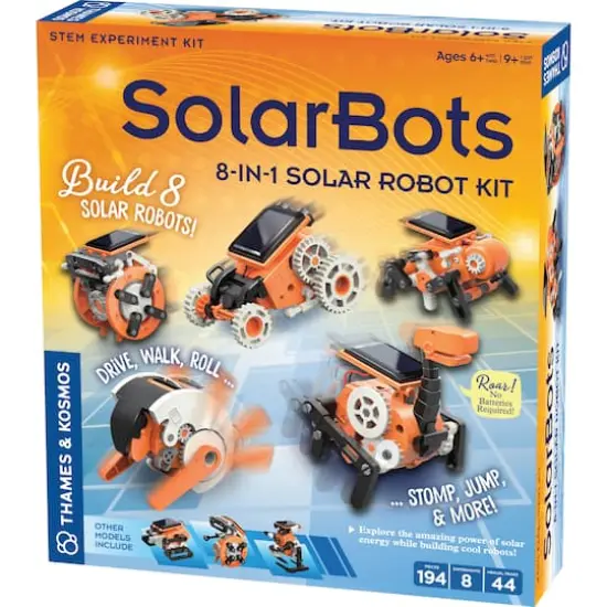 Thames & Kosmos SolarBots: 8-in-1 Solar Robot Kit {1}