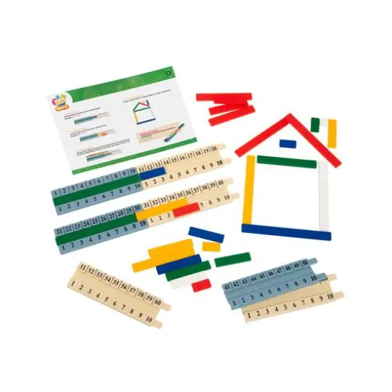Thames & Kosmos Number Track Math Kit with Lesson Guide {3}
