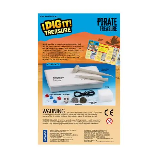 Thames & Kosmos I Dig It! Treasure: Pirate Treasure {3}