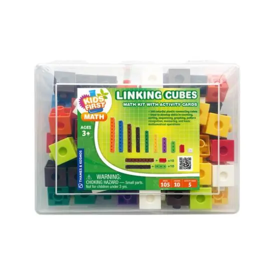 Thames & Kosmos Linking Cubes Math Kit with Activity Cards {3}